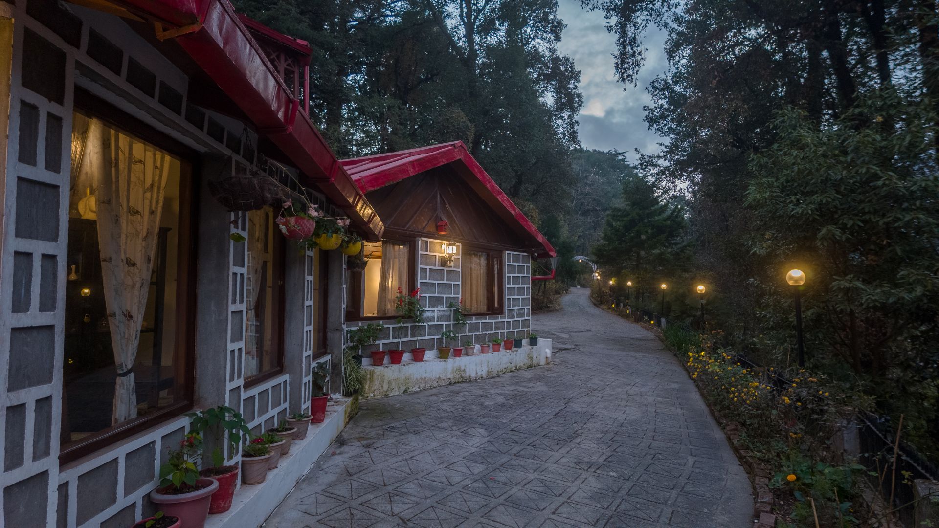 Preserved 1860s heritage property exterior The Hive Cottage Nainital
