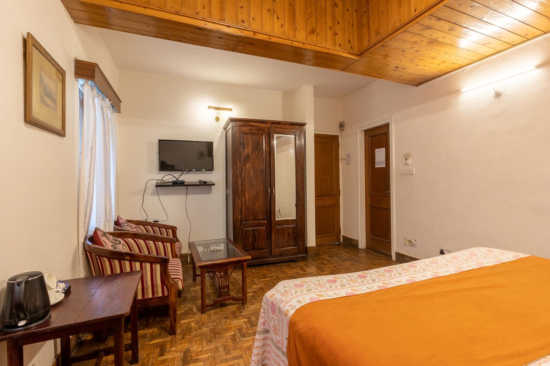 Magnolia B serene unwinding space and interior at The Hive Cottage Nainital